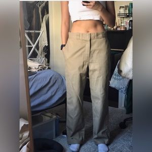 Khaki / tan / beige dickies carpenter pants